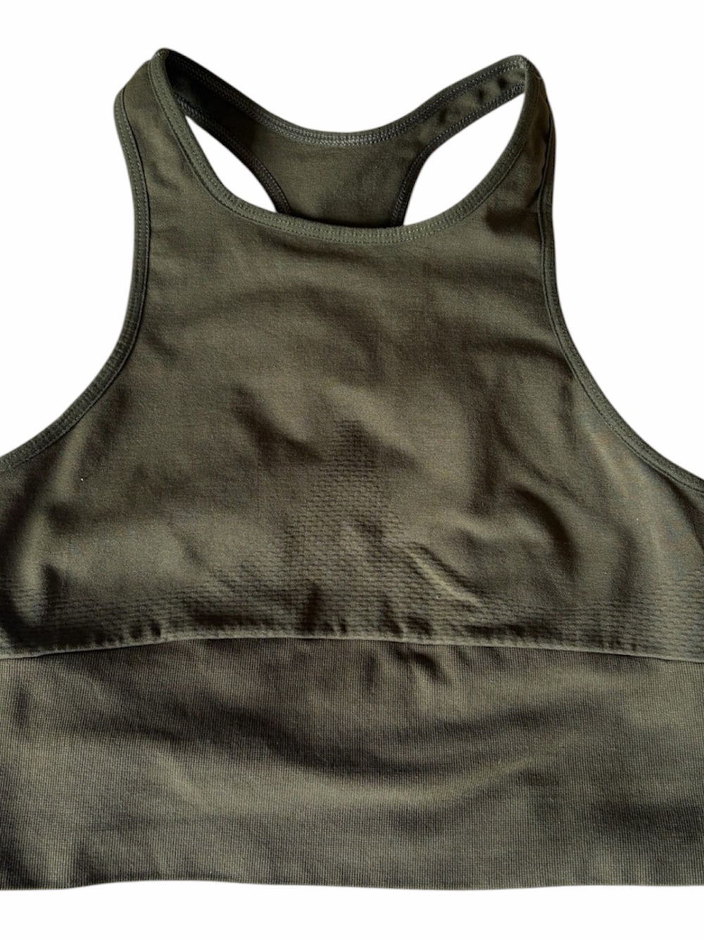 FP Movement Olive Green Racerback Sports Bra M/L